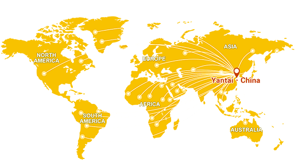 Yantai Chongpo Hydraulic Breaker Factory Map