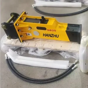 SB20-HZ450-hydraulic-breaker-hammer-box-type-yellow