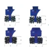 excavator drum cutter horizontal type